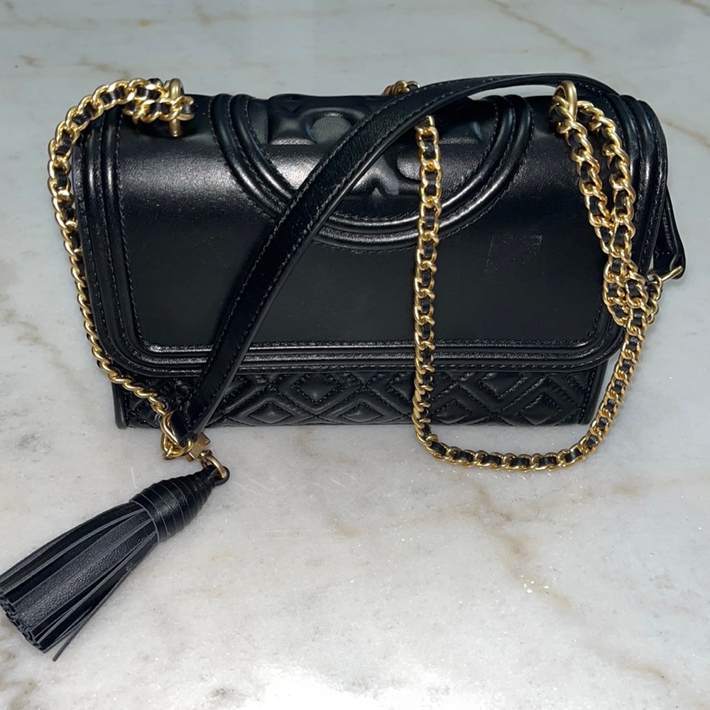 Black small Tory Burch purse